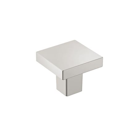 Amerock Amerock Monument Modern Square Cabinet Knob 1 in. Satin Nickel 6 pk 6PK36905G10
